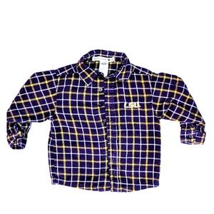 LSU button down shirt